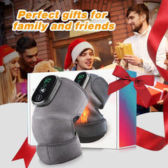 2-in-1 Electric Massager with Heating and Vibration for Knees, Shoulders, and Elbows