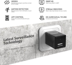 Mini Hidden Spy Charger Camera